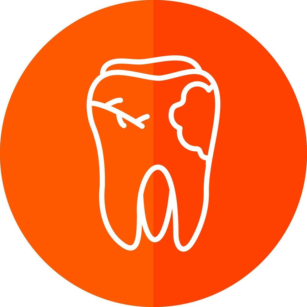 Caries Vector Icon Design