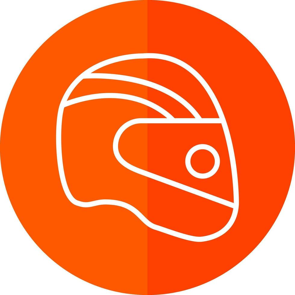 diseño de icono de vector de casco