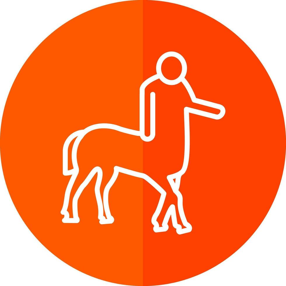 Centaur Vector Icon Design
