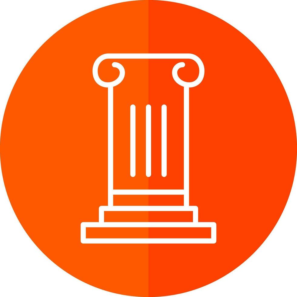 Column Vector Icon Design