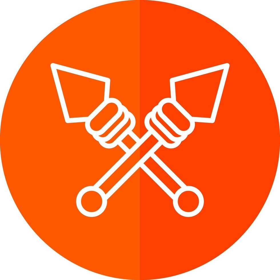 Spear Vector Icon Design