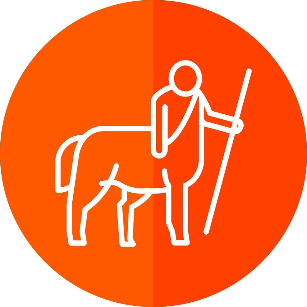 Centaur Vector Icon Design