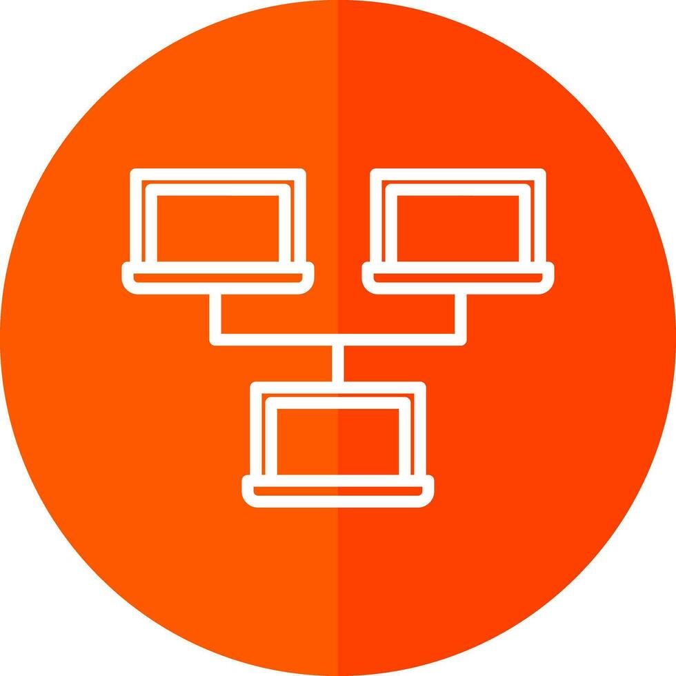 Local network Vector Icon Design