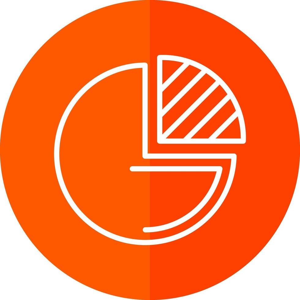 Pie chart Vector Icon Design