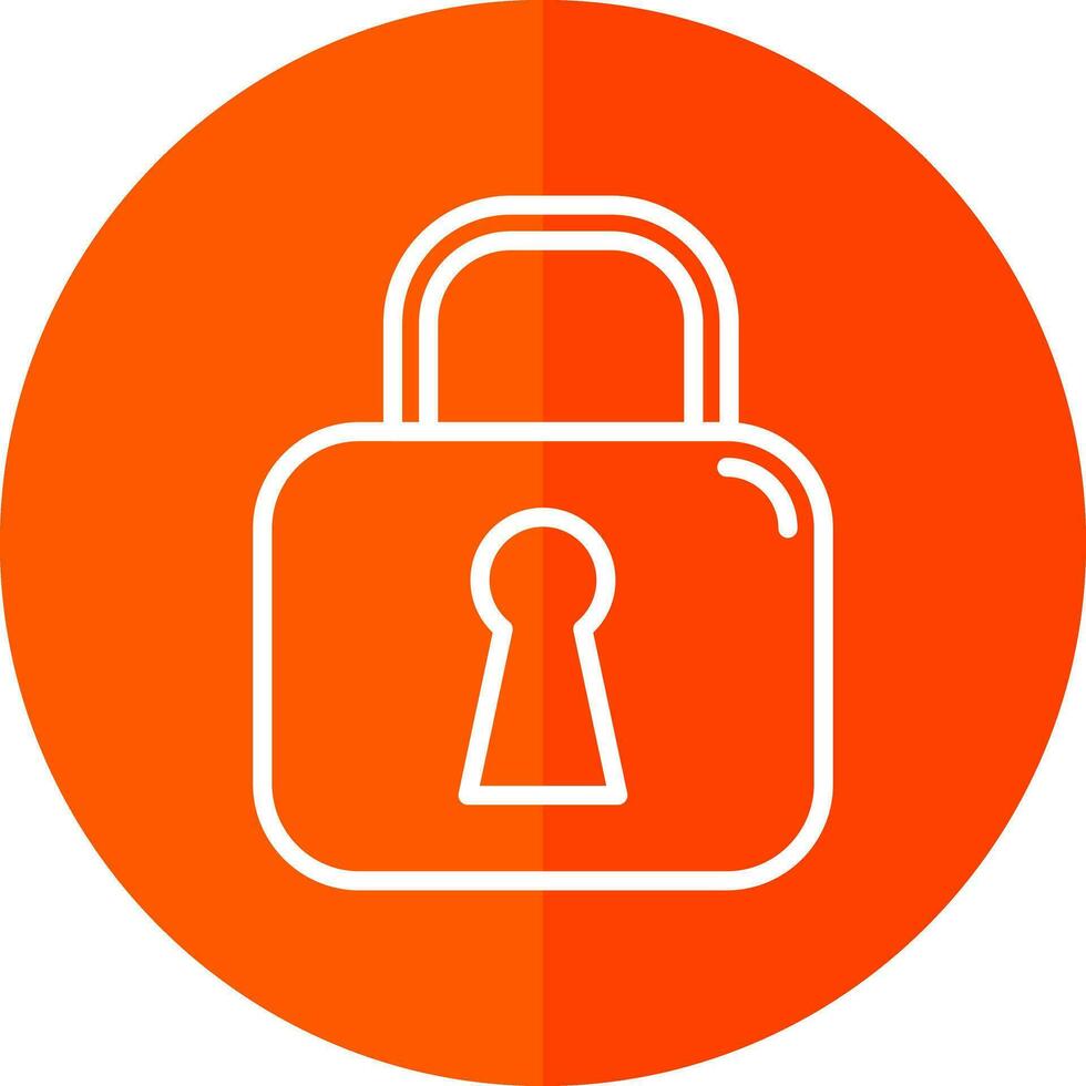 Locked Vector Icon Design