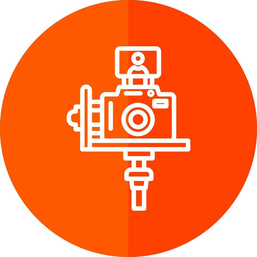 diseño de icono de vector de vlogger