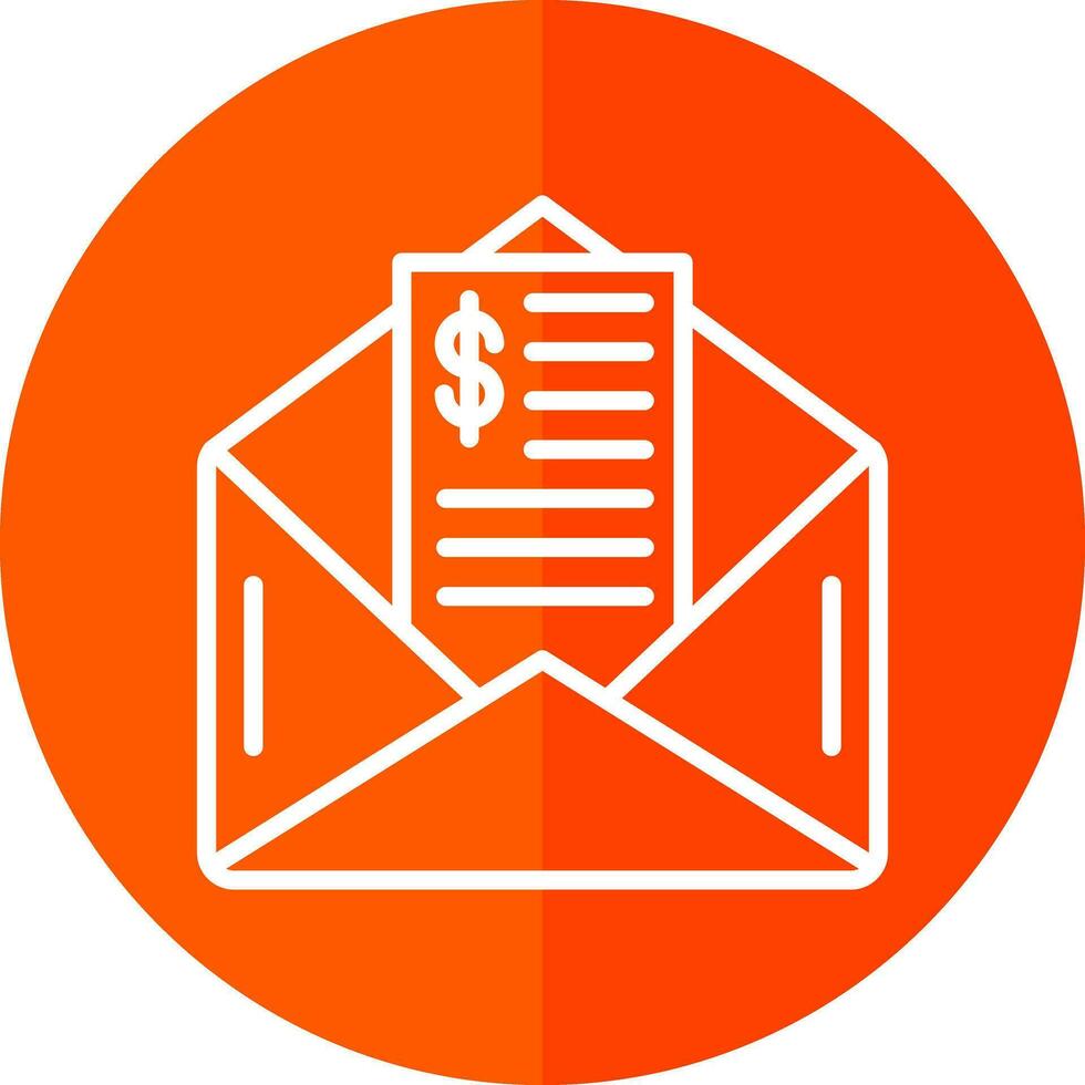 Paycheck Vector Icon Design