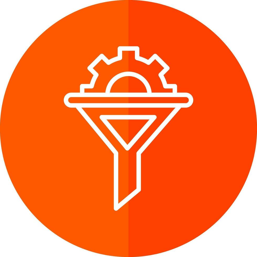 Funnel Vector Icon Design