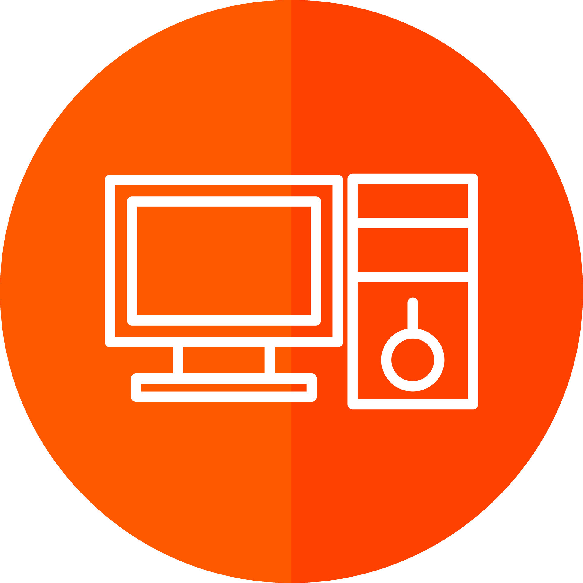 Desktop computer Vector Icon Design 25654248 Vector Art at Vecteezy