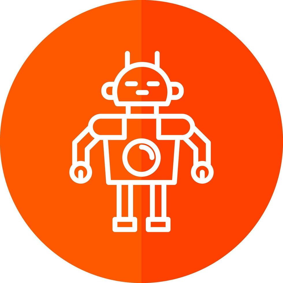 Robot Vector Icon Design