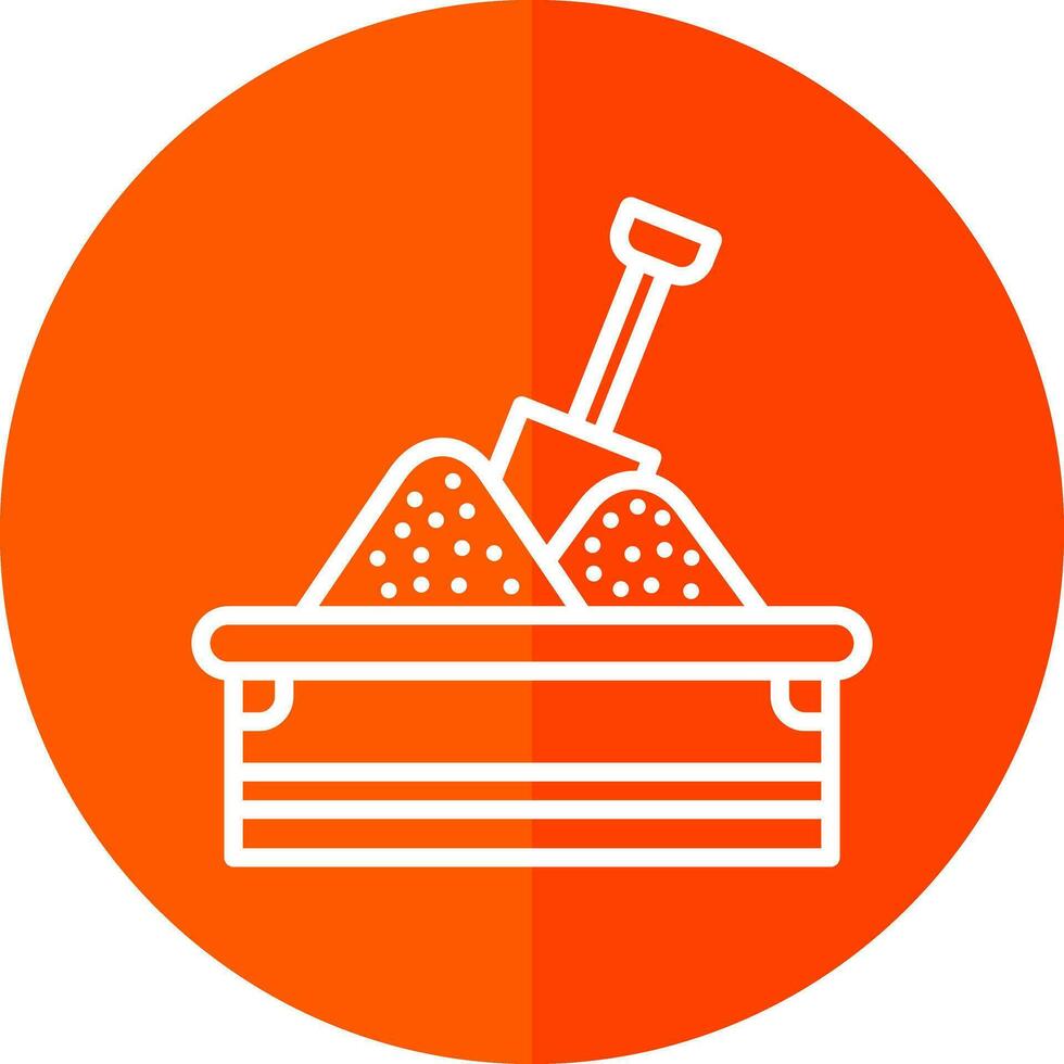 Sandbox Vector Icon Design