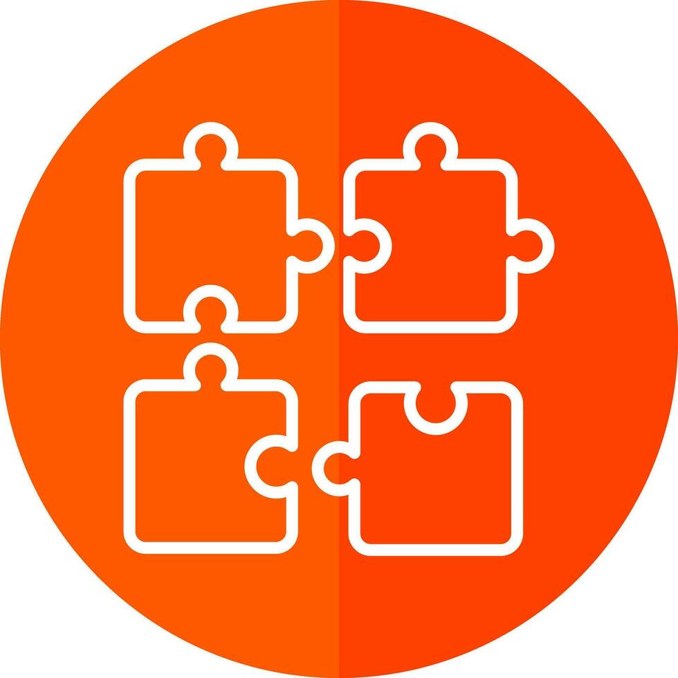 Puzzle Vector Icon Design