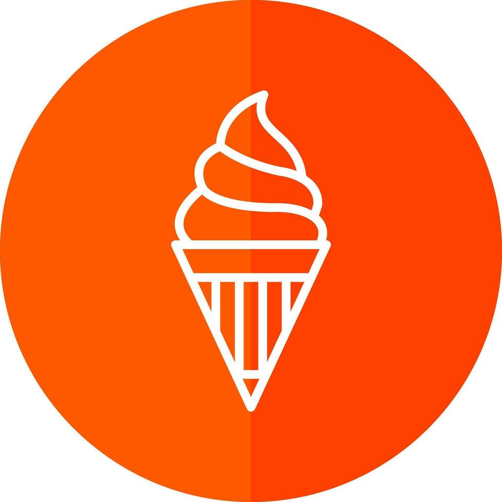 diseño de icono de vector de helado