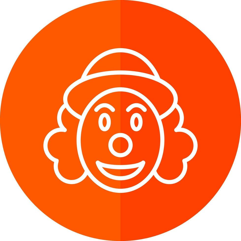 Clown Vector Icon Design