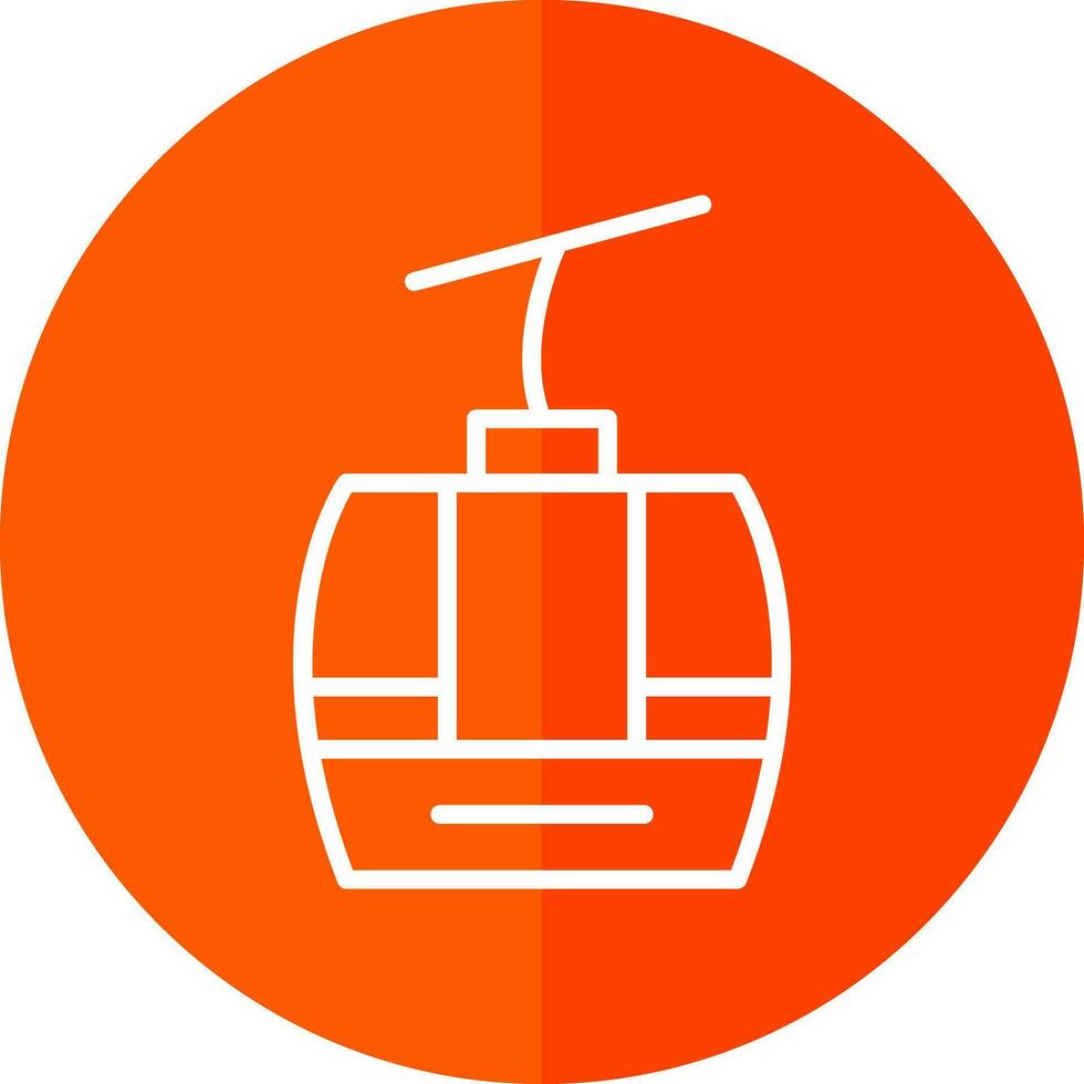 Gondola Vector Icon Design