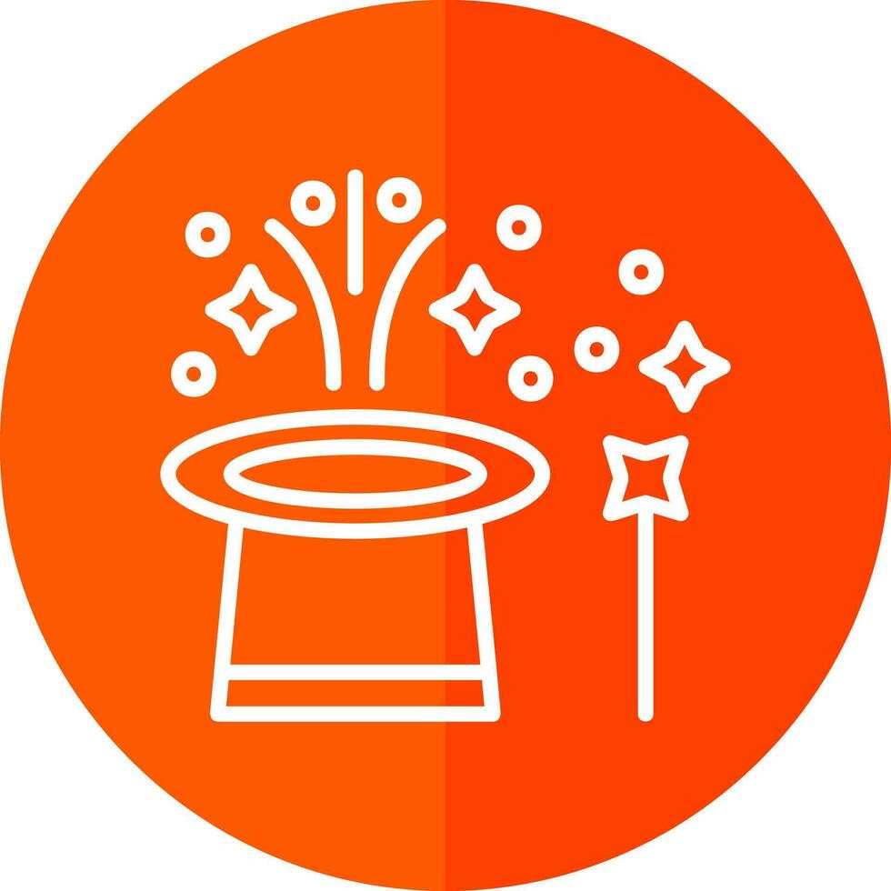 Magic trick Vector Icon Design