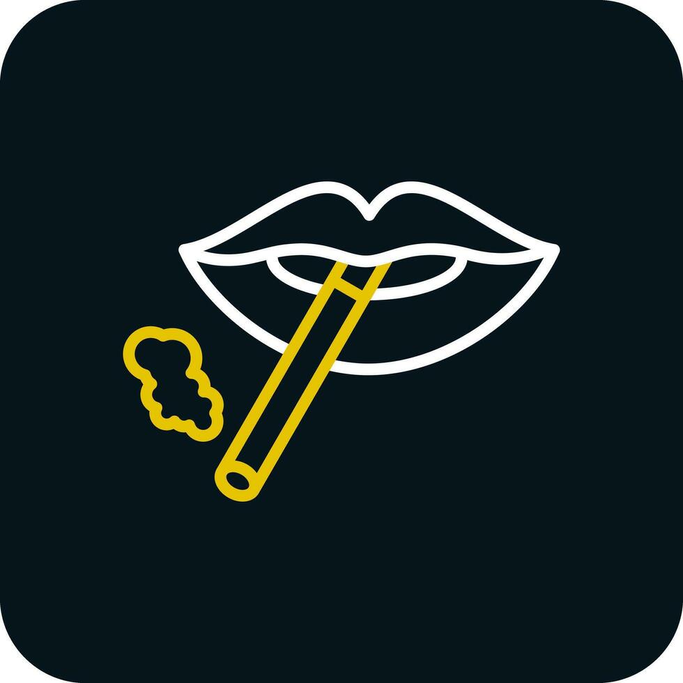 Lips Vector Icon Design