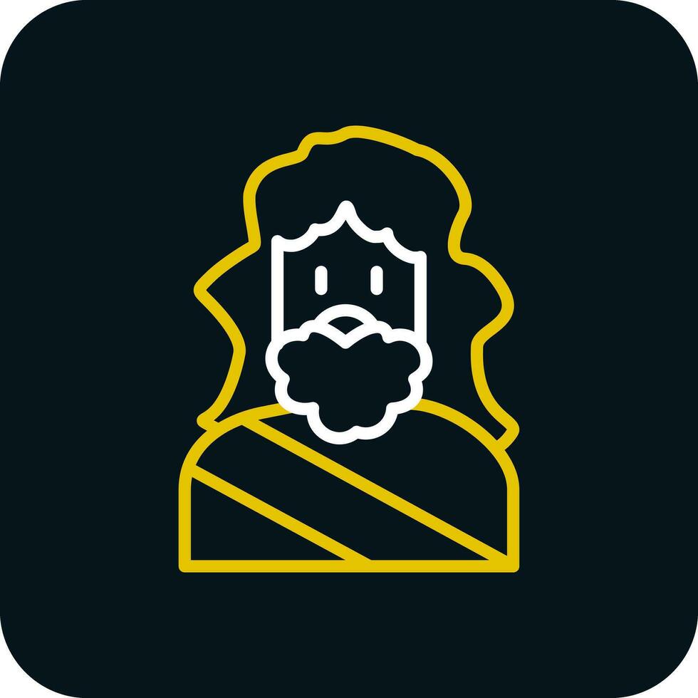Zeus Vector Icon Design
