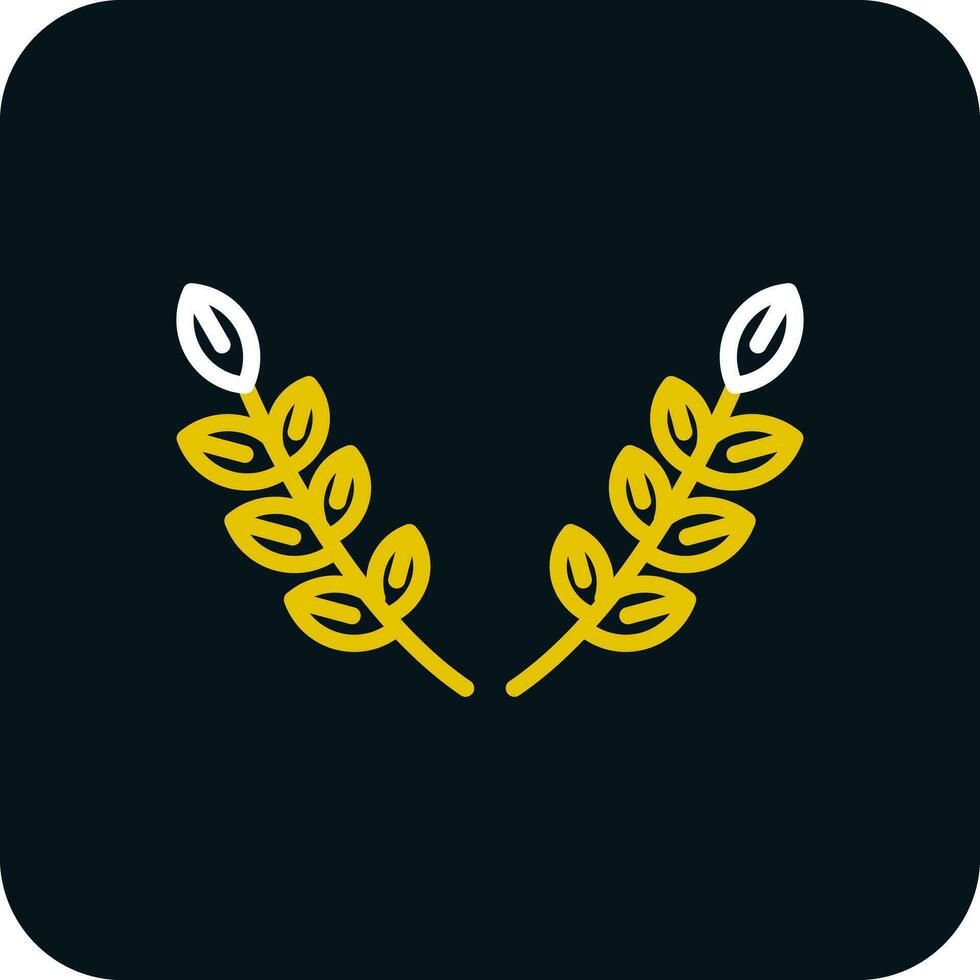 Laurel Vector Icon Design