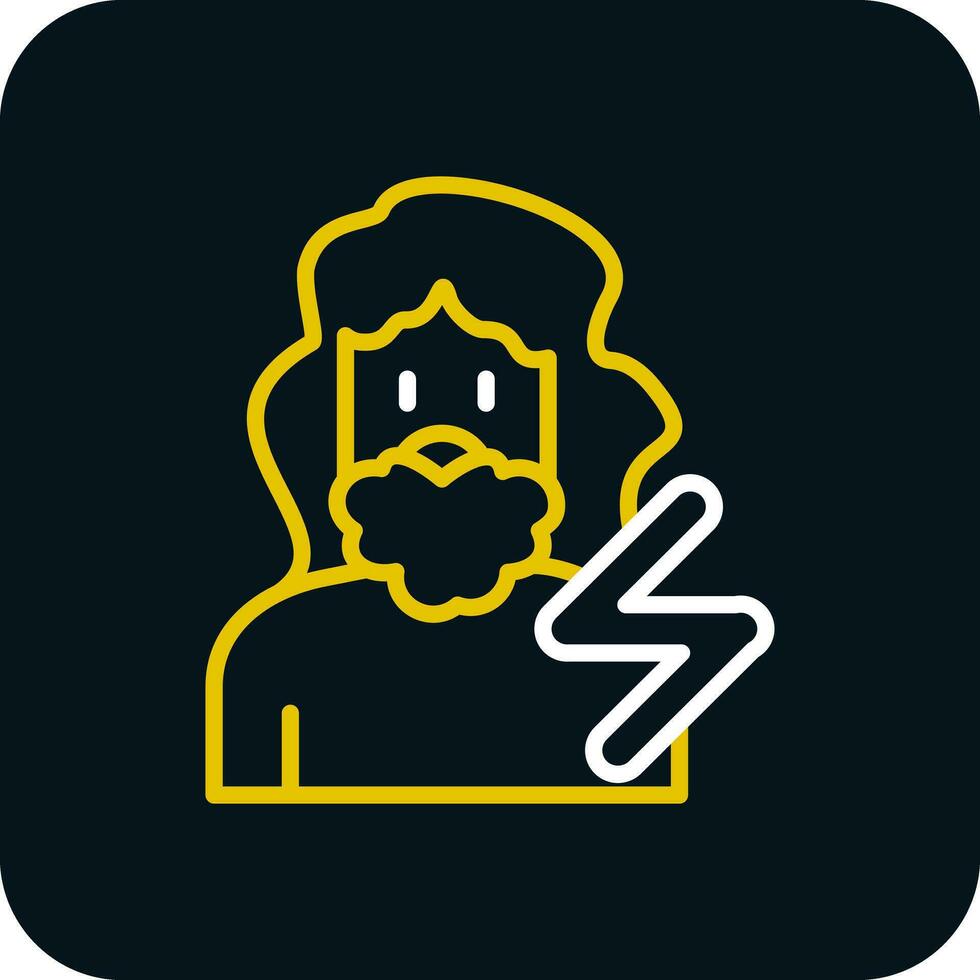 Zeus Vector Icon Design