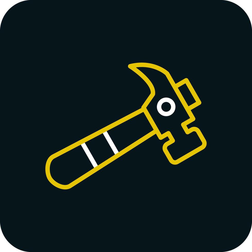 Hammer Vector Icon Design