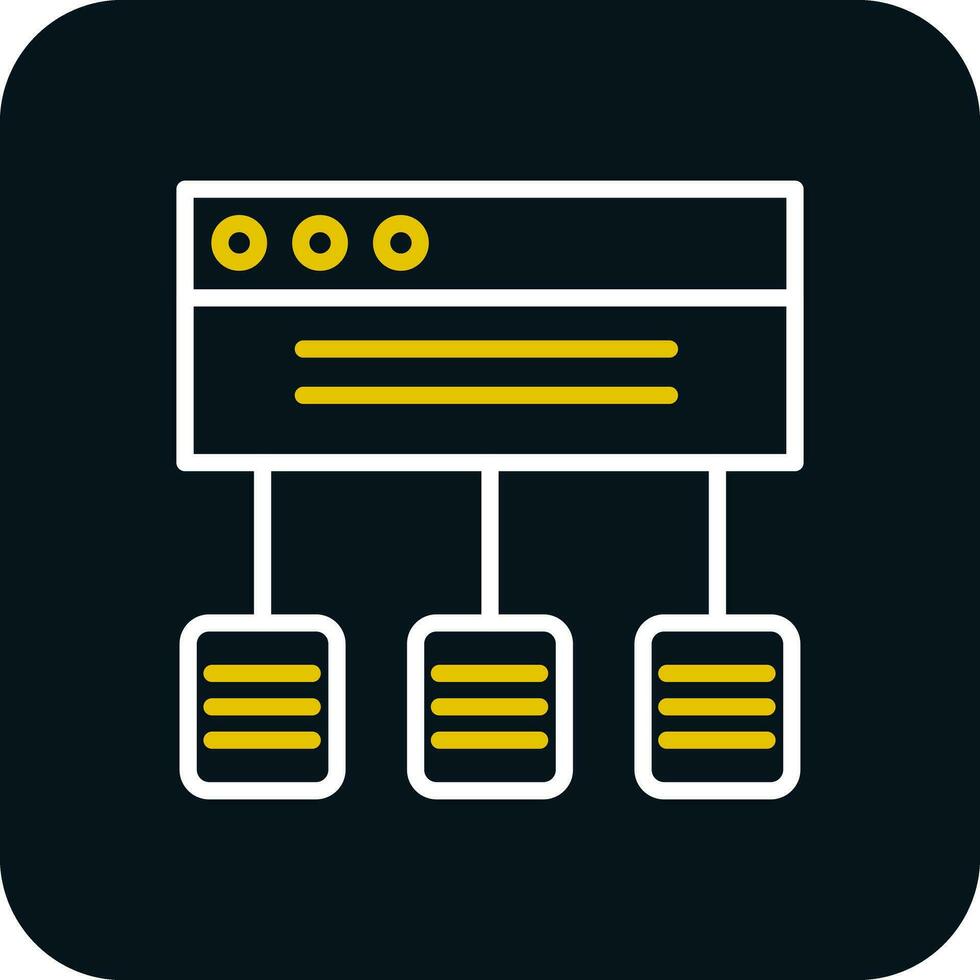 Data flow Vector Icon Design