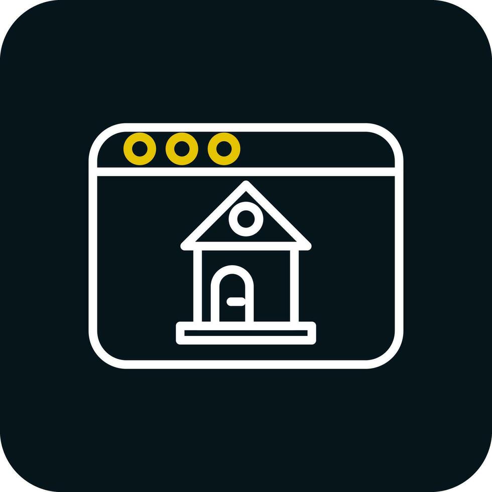 Home page Vector Icon Design