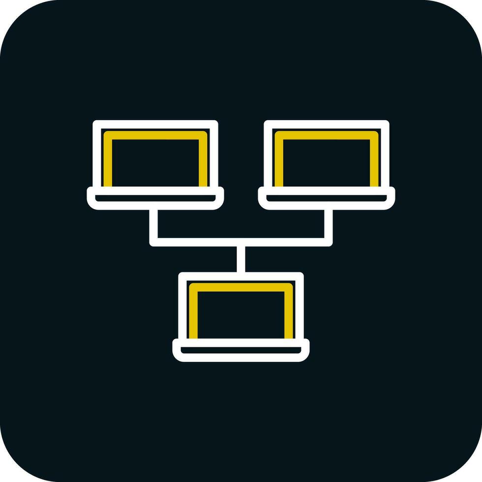 Local network Vector Icon Design