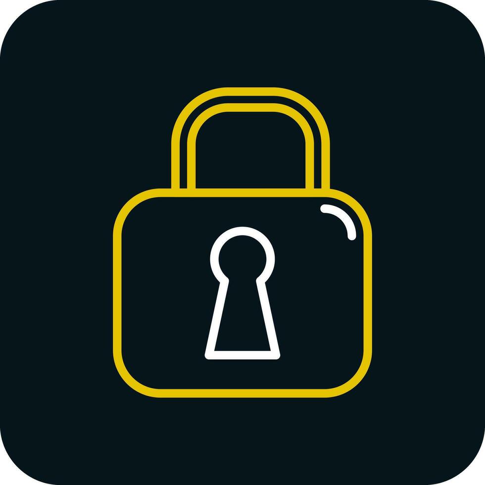 Locked Vector Icon Design