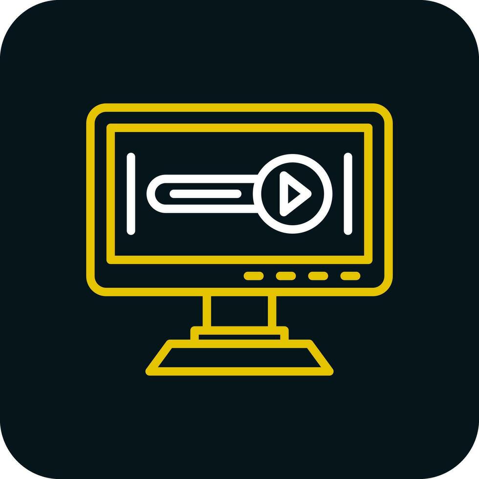 Live stream Vector Icon Design