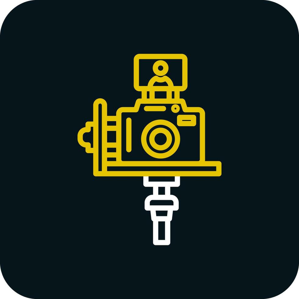 Vlogger Vector Icon Design