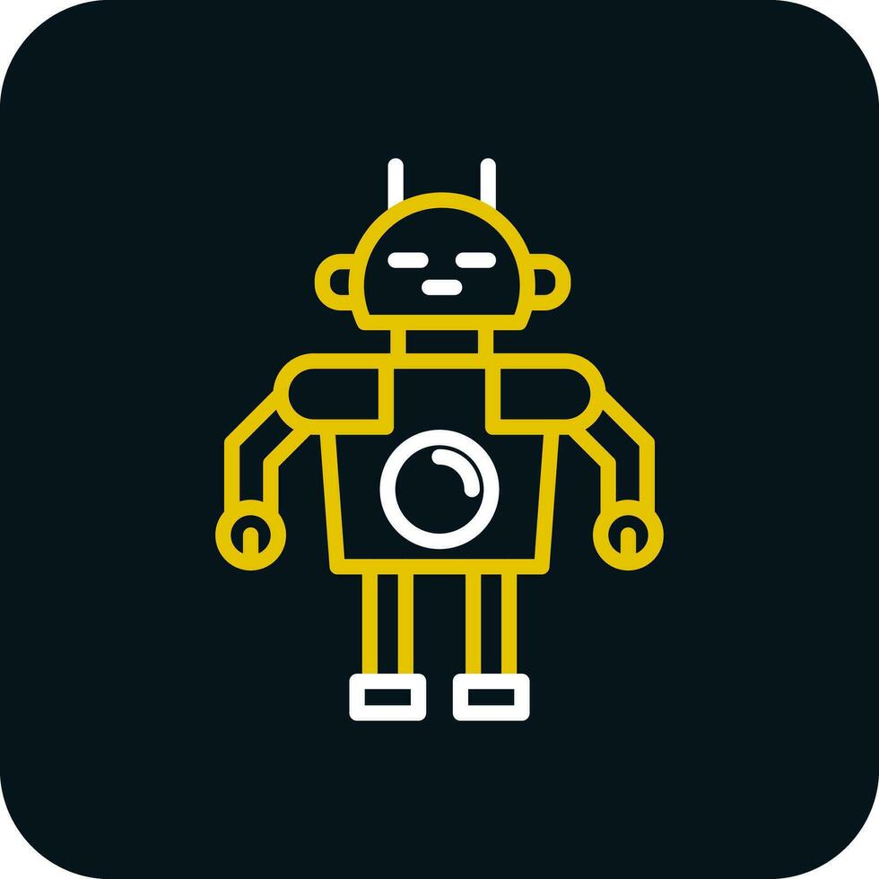 Robot Vector Icon Design