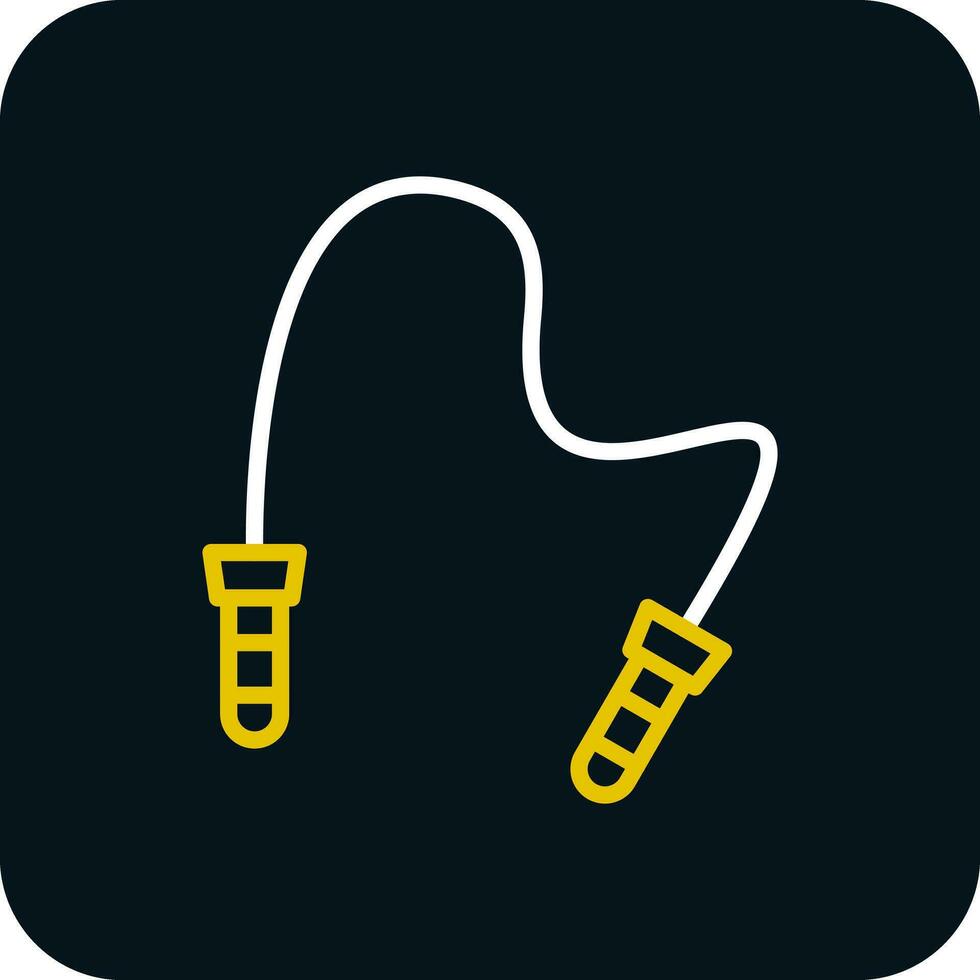 Skipping rope Vector Icon Design