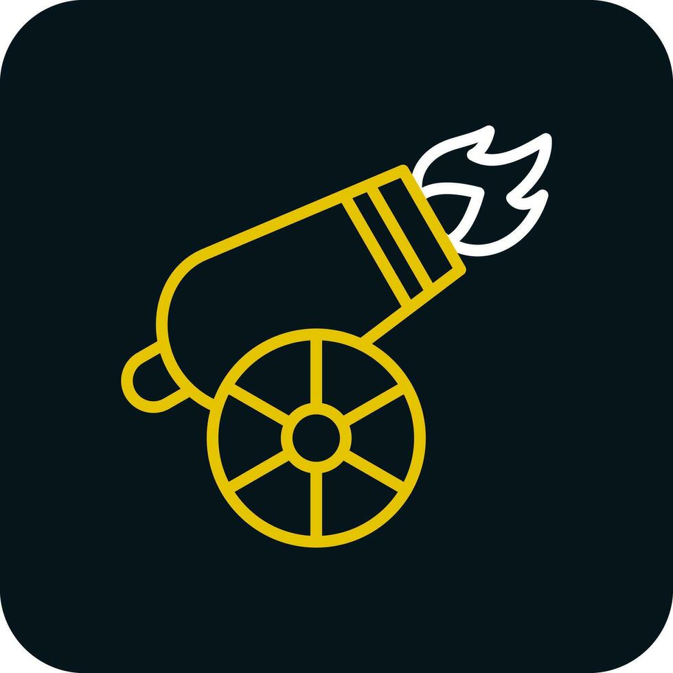Cannon Vector Icon Design