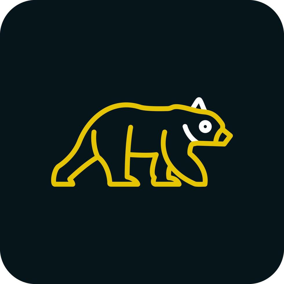 Bear Vector Icon Design