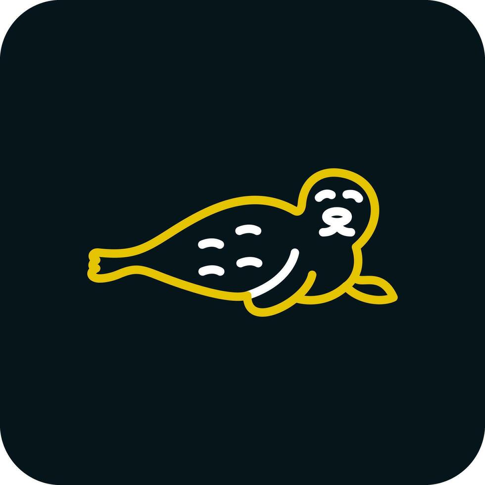 Seal Vector Icon Design