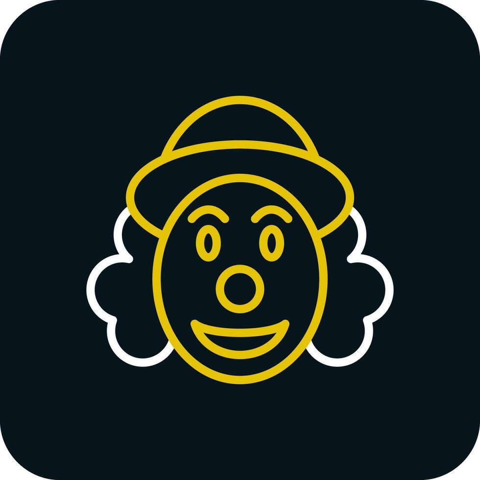 Clown Vector Icon Design