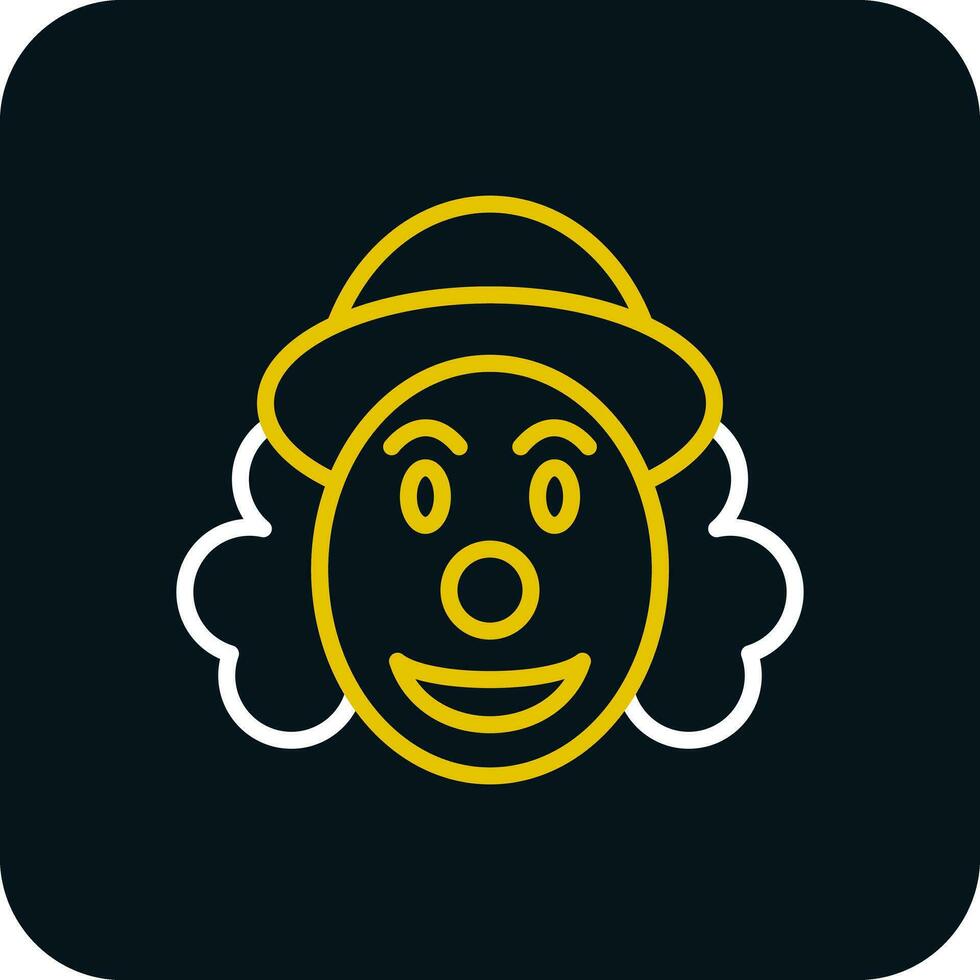 Clown Vector Icon Design