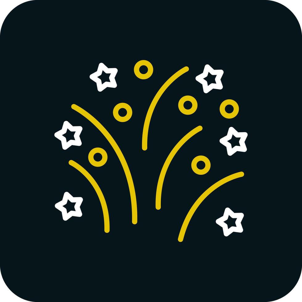 Fireworks Vector Icon Design