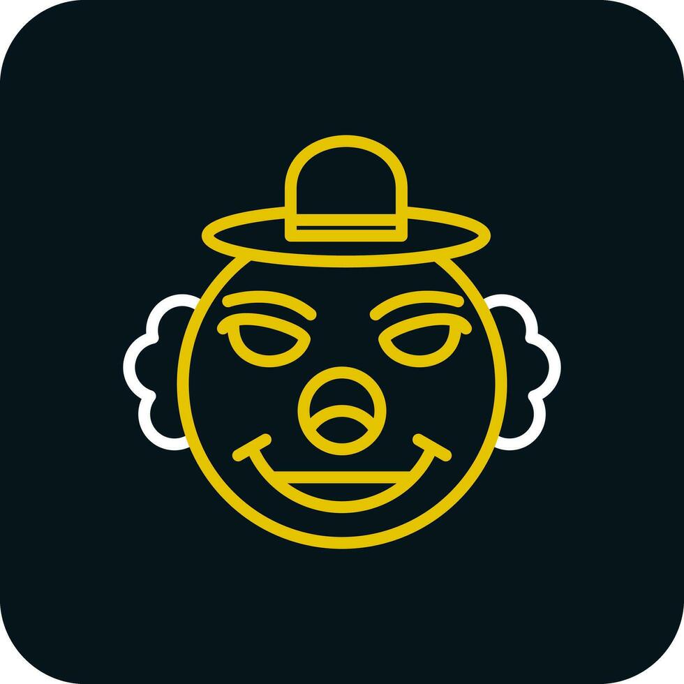 Clown Vector Icon Design