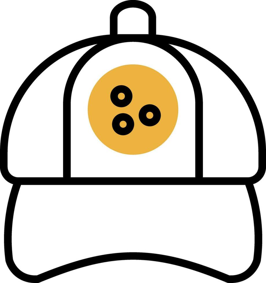 diseño de icono de vector de sombrero