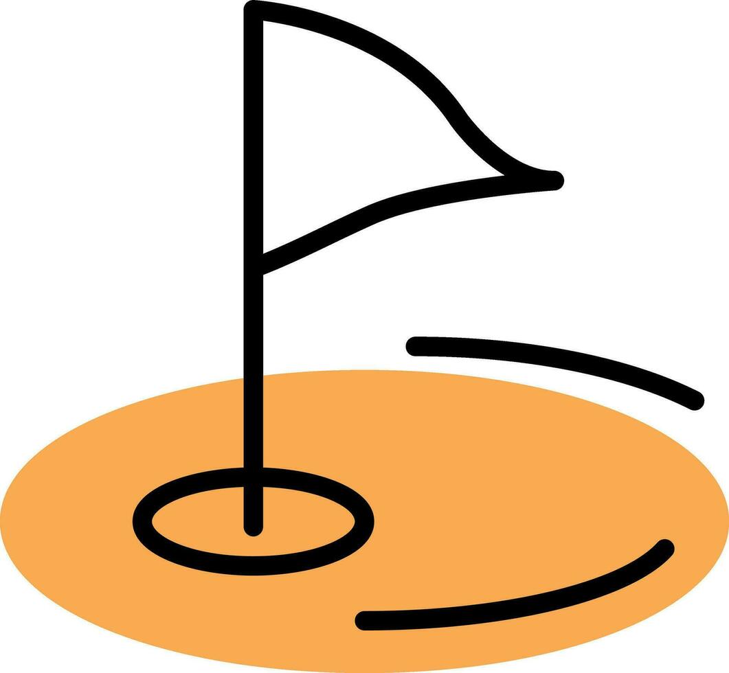 Golf Vector Icon Design