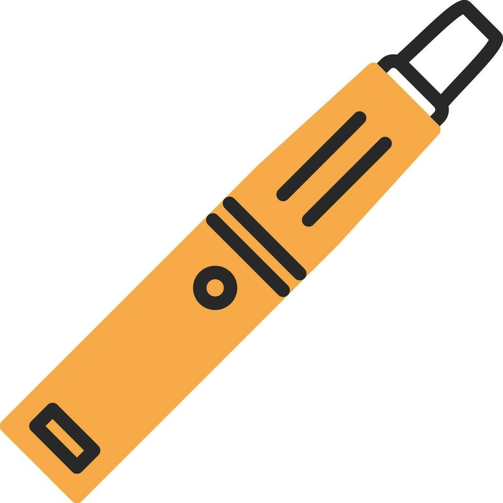 Electronic cigarette Vector Icon Design