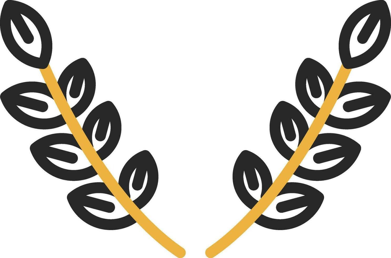 Laurel Vector Icon Design