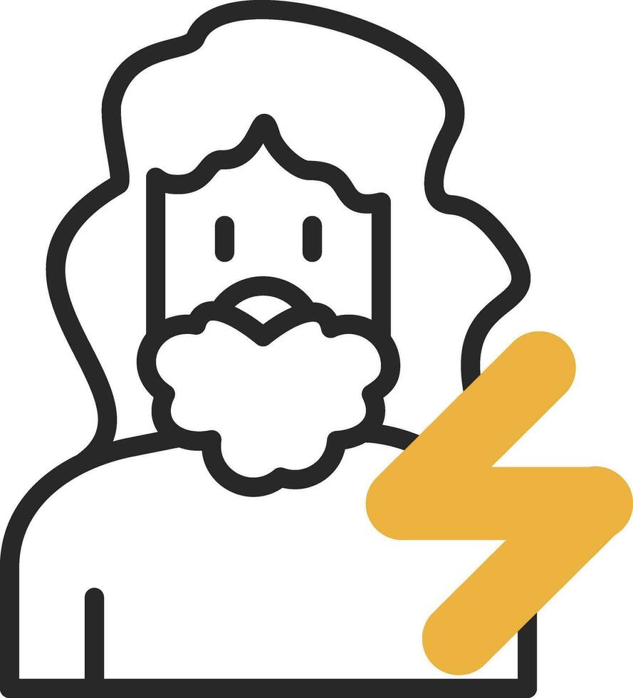 Zeus Vector Icon Design