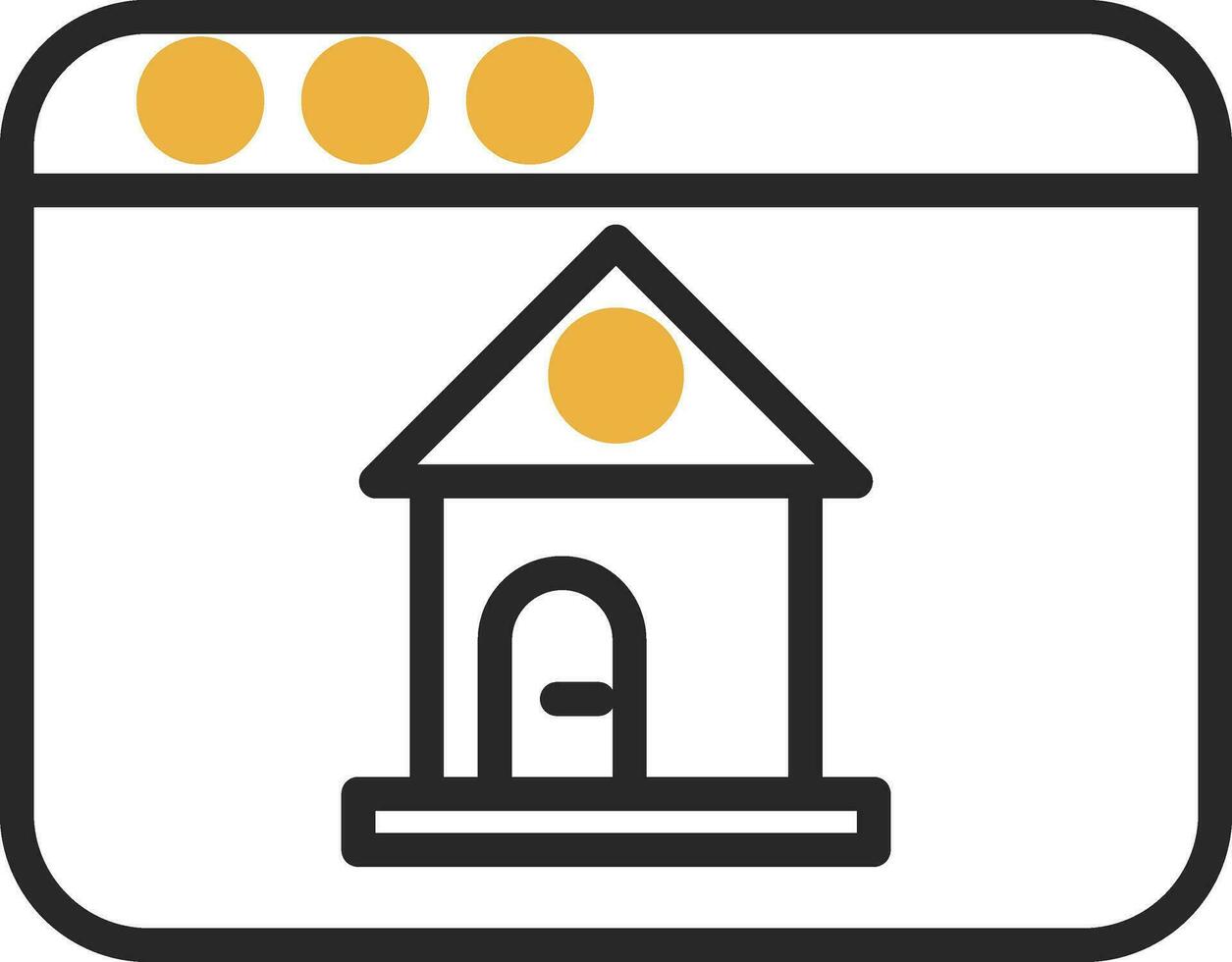 Home page Vector Icon Design