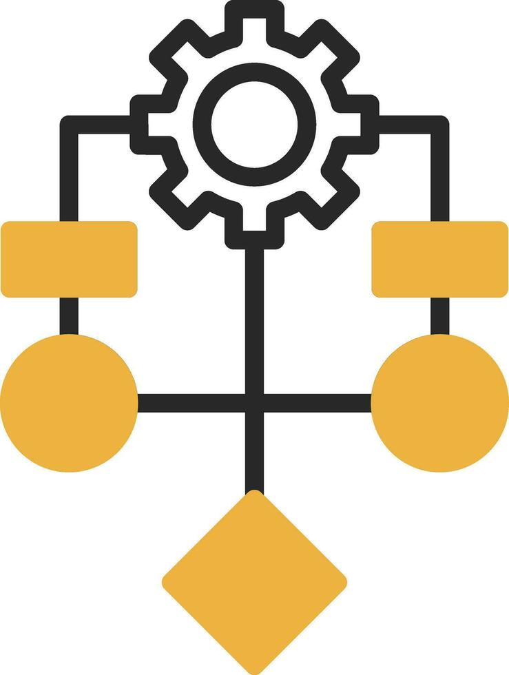 diseño de icono de vector de algoritmo