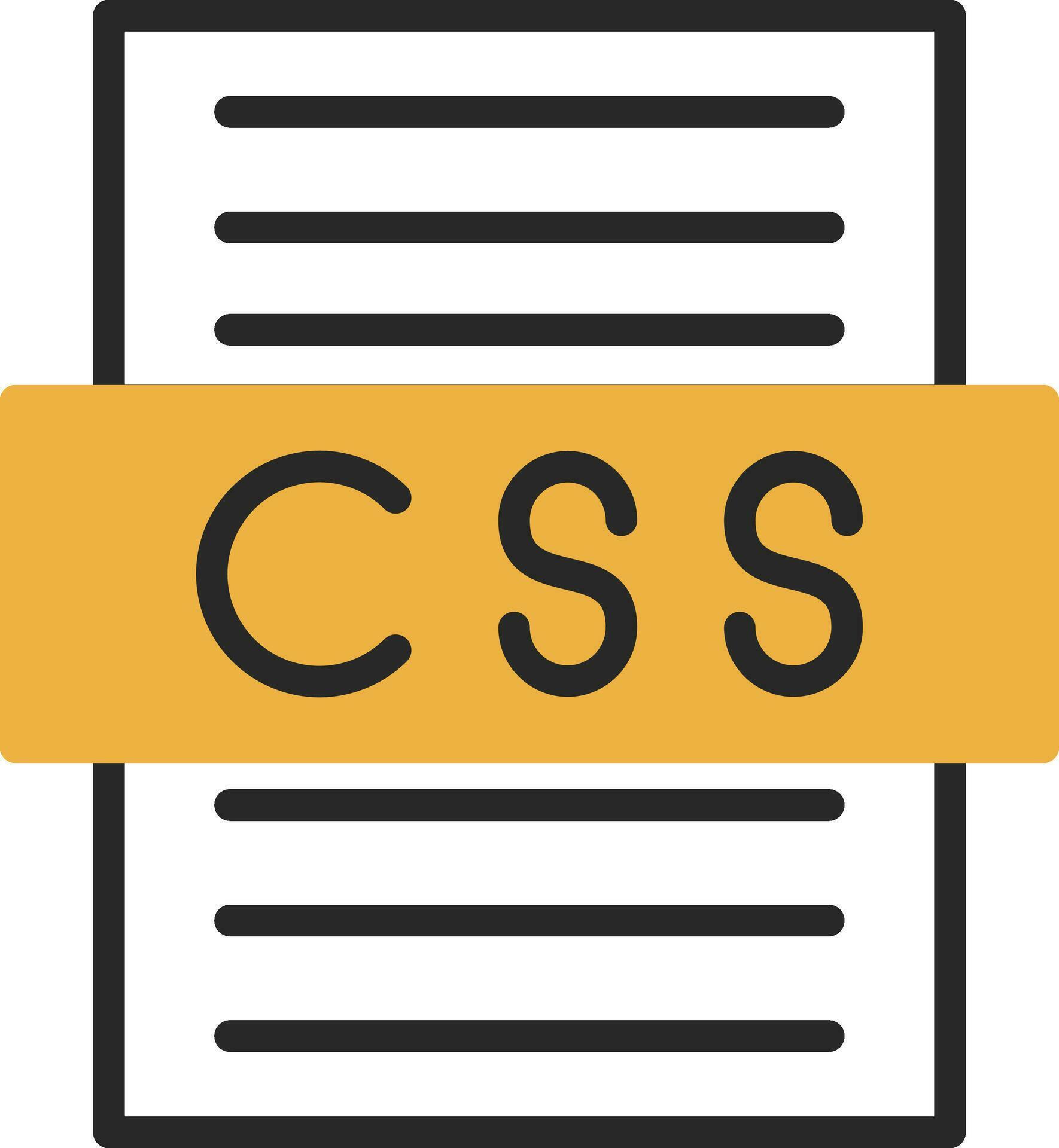 Css file Vector Icon Design 25656129 Vector Art at Vecteezy