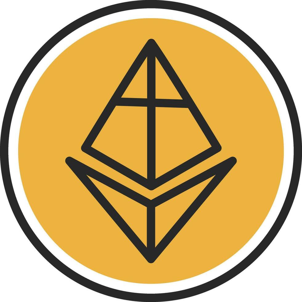 Ethereum Vector Icon Design