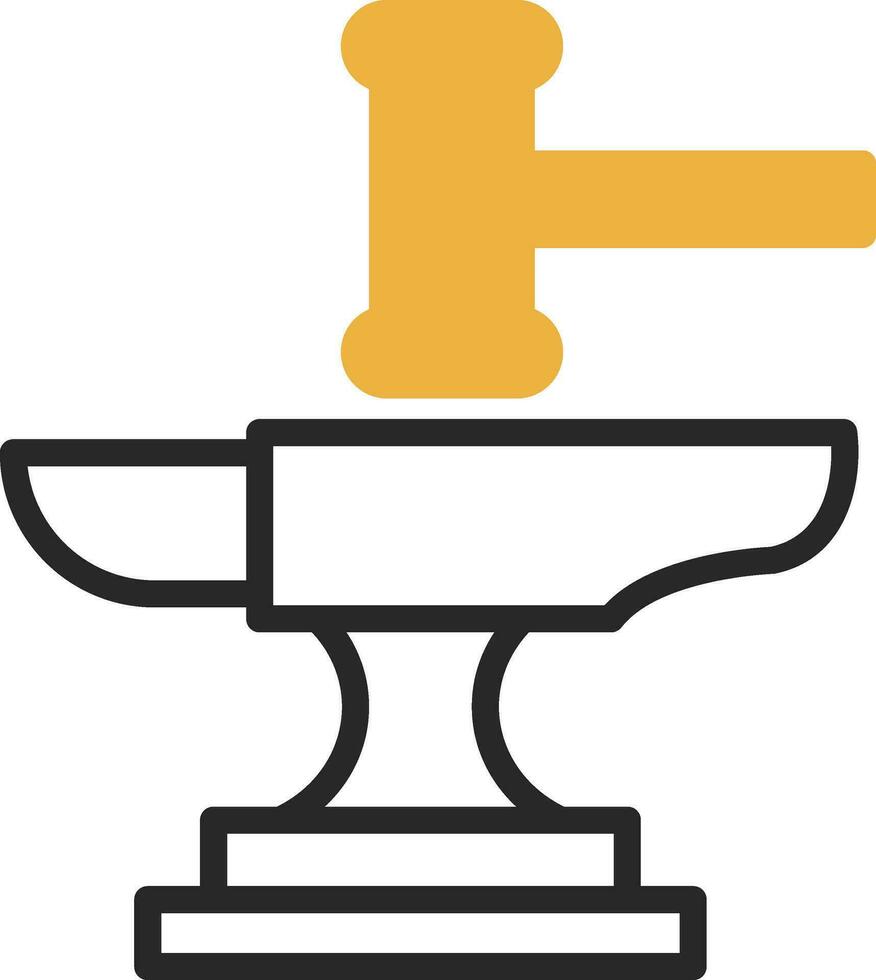 Anvil Vector Icon Design